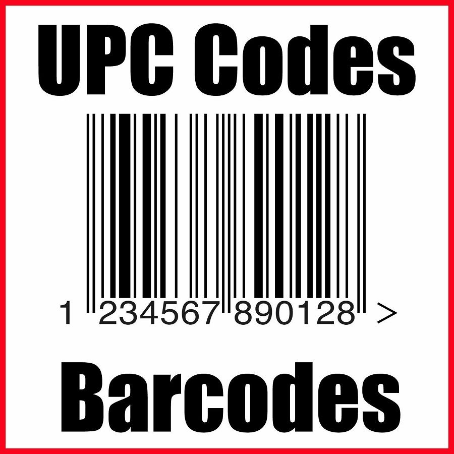 Números De Códigos De Barras UPC / EAN Para Amazon Listado De Productos Para  Toda La Categoría, Como Ropa De Moda, Jardín Para El Hogar, Belleza,  Deportes, Eletronics ... Todos De 0,75 € | DHgate