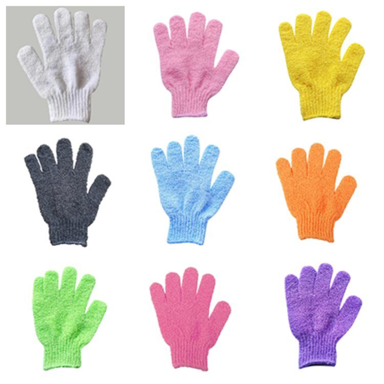 2020 New Bathing Gloves Rubbing Towel Bath Gloves Exfoliating Skin Body