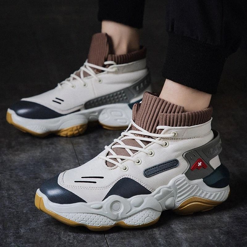 Acquistare Summer Autumn Hip Hop High Top Piattaforma Sneakers Sneakers Uomo  Streetwear Scarpe Da Ballo Dancy Uomo Sport Tenis Basket Chunky Sneakers #  LP6J Economico | Consegna Veloce E Qualità | It.Dhgate