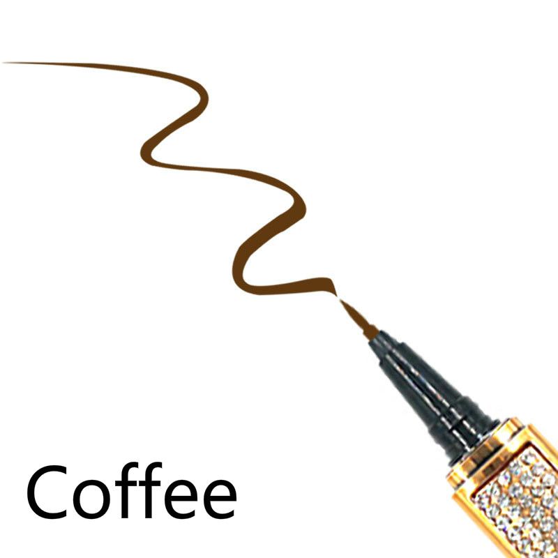 coffee eyeliner