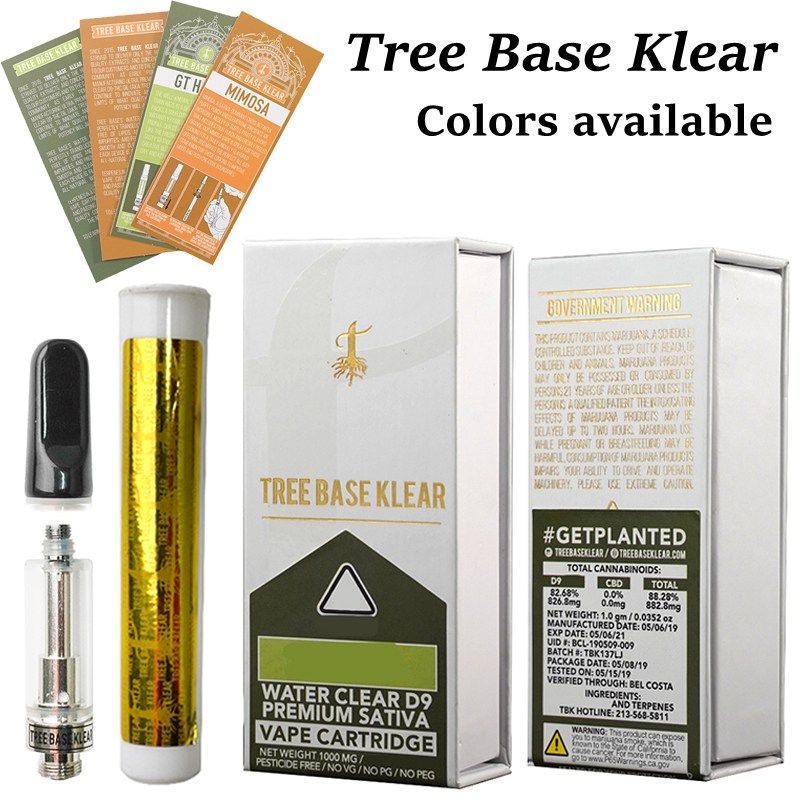 Tree Base Klear Vape Cartridges No Leak Ceramic Coil Vapes Pen