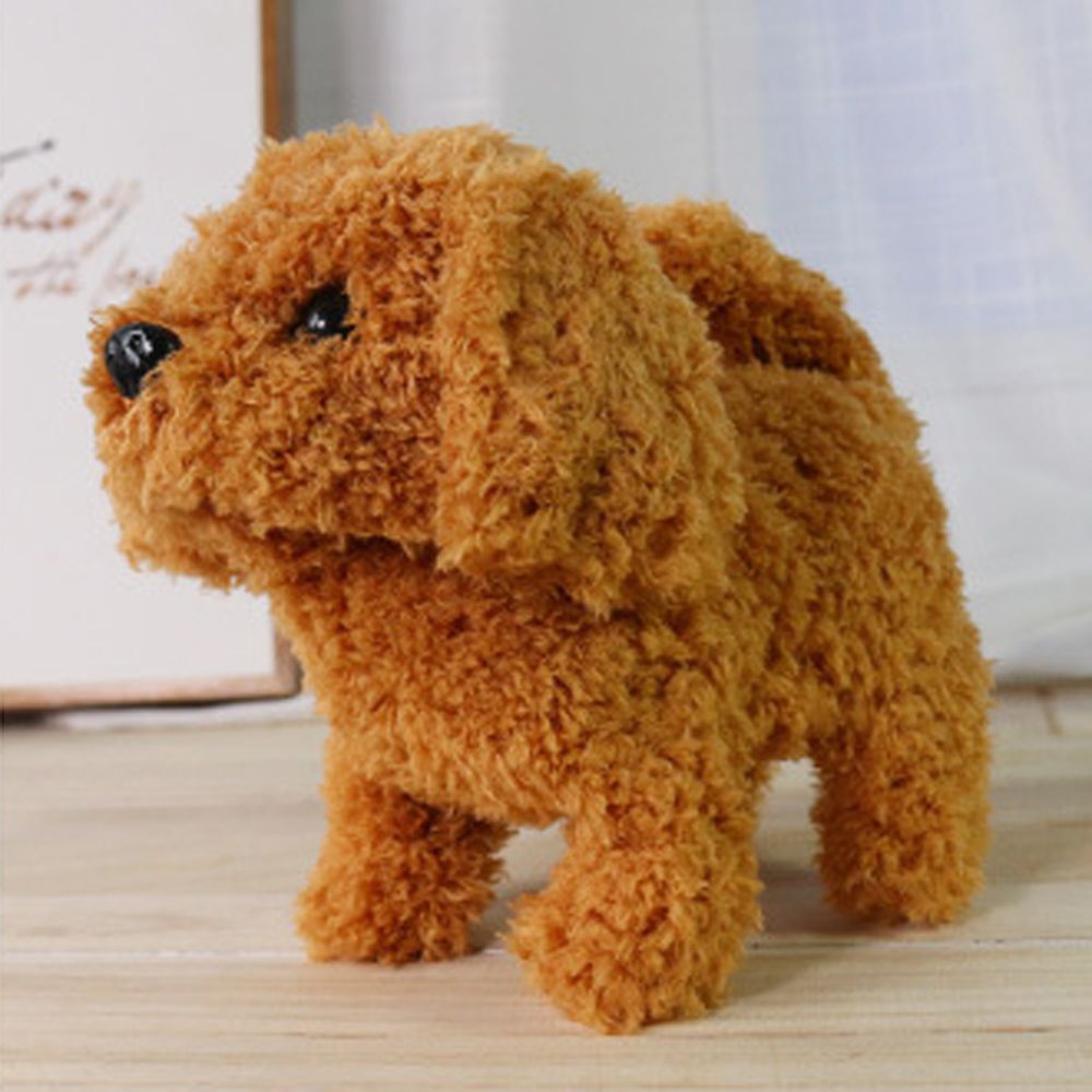 Chien en peluche