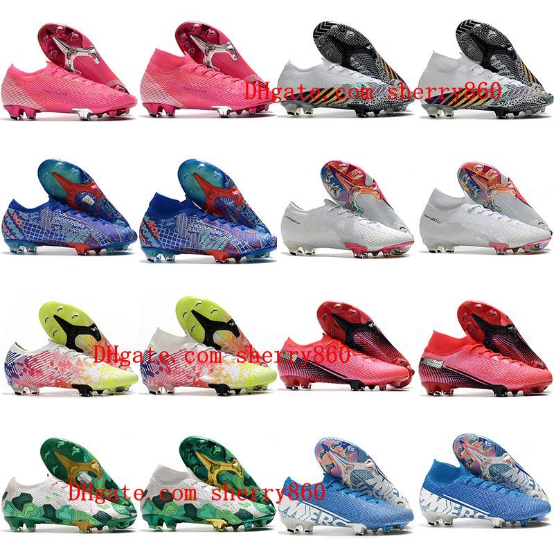 Compra 2021 Zapatos De Fútbol Llegada Hombre Clases Mercurial Superfly 7  Elite FG Kids Cr7 Neymar Ronaldo Boys Boys Mujeres Botas De Fútbol Barato |  Entrega Rápida Y Calidad | Es.Dhgate