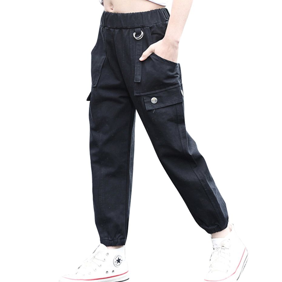 Compra Girls Cargo Pantalones Primavera Otoño Ropa Niños Casual Carga  Pantalón Para Niña Adolescentes Ropa Para Niños Pantalones 4 5 7 9 11 13  Años Y1223 Barato | Entrega Rápida Y Calidad | Es.Dhgate