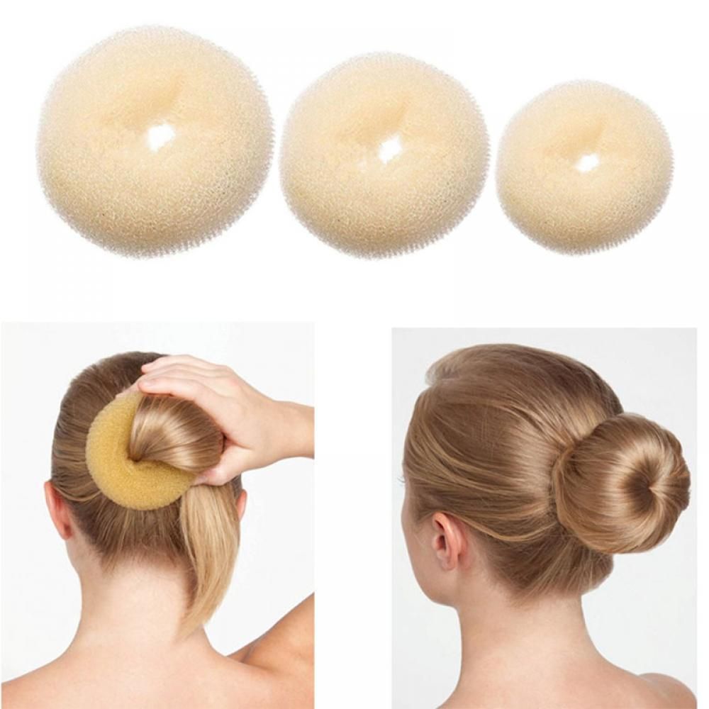 Hair Bun Maker Donut Magic Foam Sponge Easy Big Ring Hair Styling Tools Products Hairstyle Accessories Hair Bun Maker Donut Magic Foam Sponge Easy Big Ring Hair Styling Tools Products Hairstyle Accessories