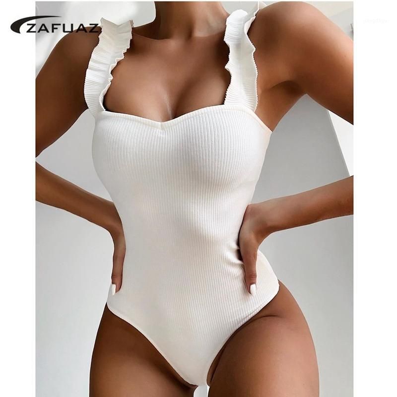 Monokini de encaje de malla de una pieza Blanco Monokini de encaje de malla de una pieza Blanco
