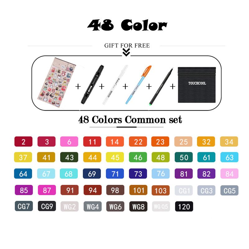 48 color common