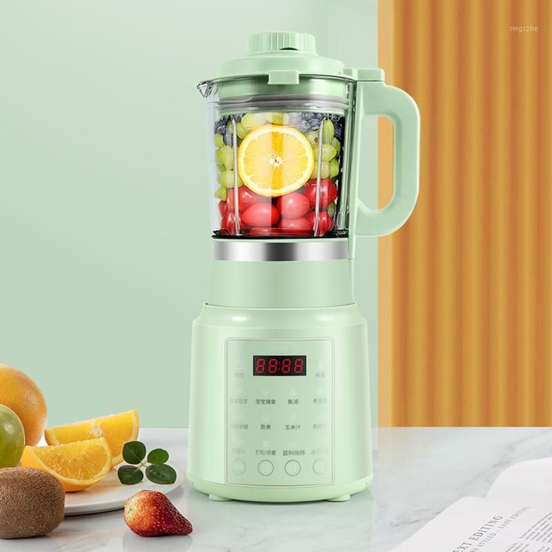 2021 110V/220V Soybean Milk Maker Cytoderm Breaking Machine Automatic Heating Soy Milk Maker