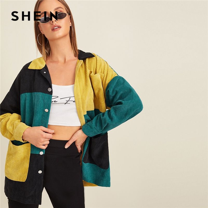 Shein multicolor jacket Clearance