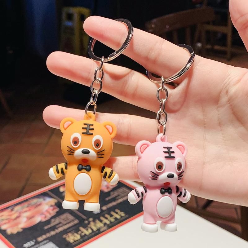 Keychains Tiger Keychain Anime Men Fashion PVC Lanyard Gift Cute Charms Phone Charm Key Ring Car Accessories Luxury Keychains Tiger Keychain Anime Men Fashion PVC Lanyard Gift Cute Charms Phone Charm Key Ring Car Accessories Luxury