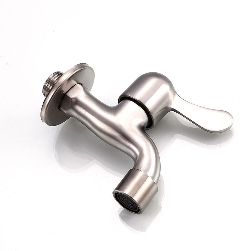 2021 304 Stainless Steel Washing Machine Water Ordinary Faucet 4 Points