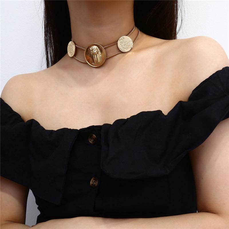 egyptian choker necklace