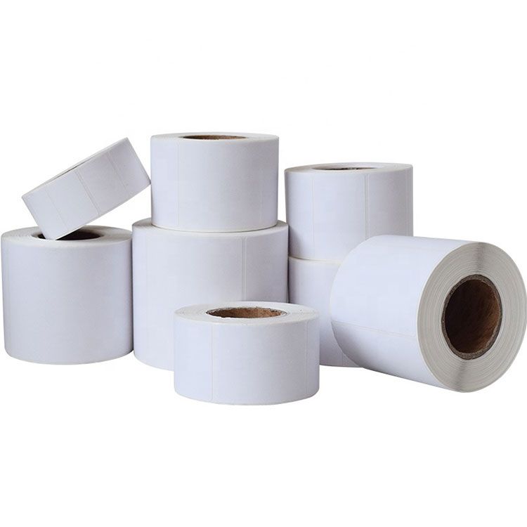 Wholesale Blank Synthetic Paper Printing Label Waterproof And Oilproof ...
