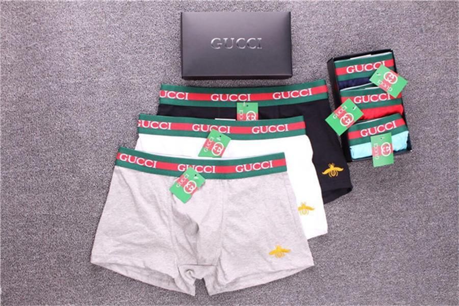 Adaptar Aplicado modelo Gucci boxeadores de la ropa Hombre Pantalones cortos Calzoncillos frescos atractivos de la ropa interior de Adaptar Aplicado modelo Gucci boxeadores de la ropa Hombre Pantalones cortos Calzoncillos frescos atractivos de la ropa interior de