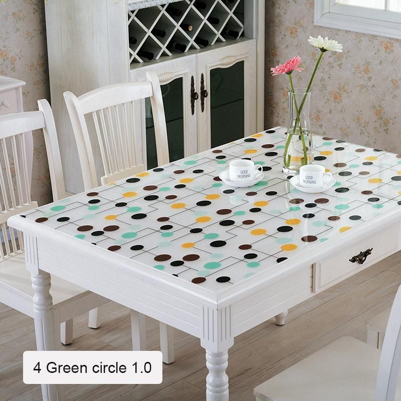 Flamingo A,137x137 cm Ikaif Mantel De PVC Resistente Al Moho Protector Cuadrado A Prueba De Aceite para Picnic De Limpiable Mantel De Plástico Cubierta De Mesa Limpia Resistente Al Agua