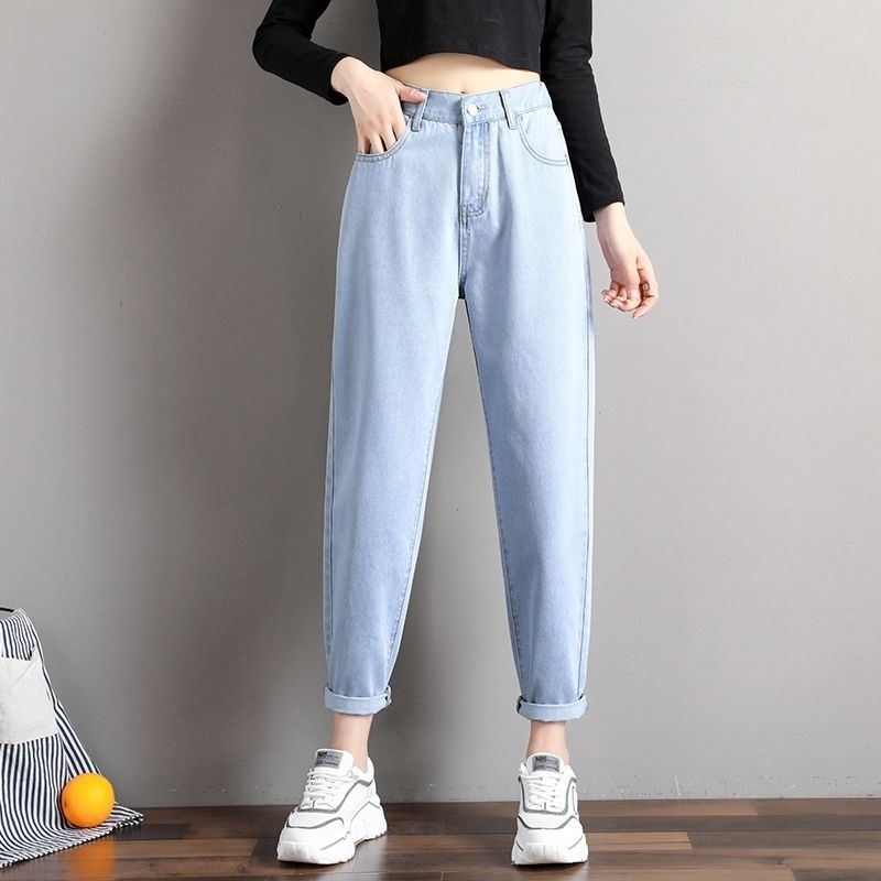 Acquistare Donne Vintage Sciolto Jeans Largy Jeans Signora Casual Signora  Pantaloni Studenti Vita Alta Dritto Sexy Punk Coreano Elastico Pantaloni  Economici 201029 Economico | Consegna Veloce E Qualità | It.Dhgate