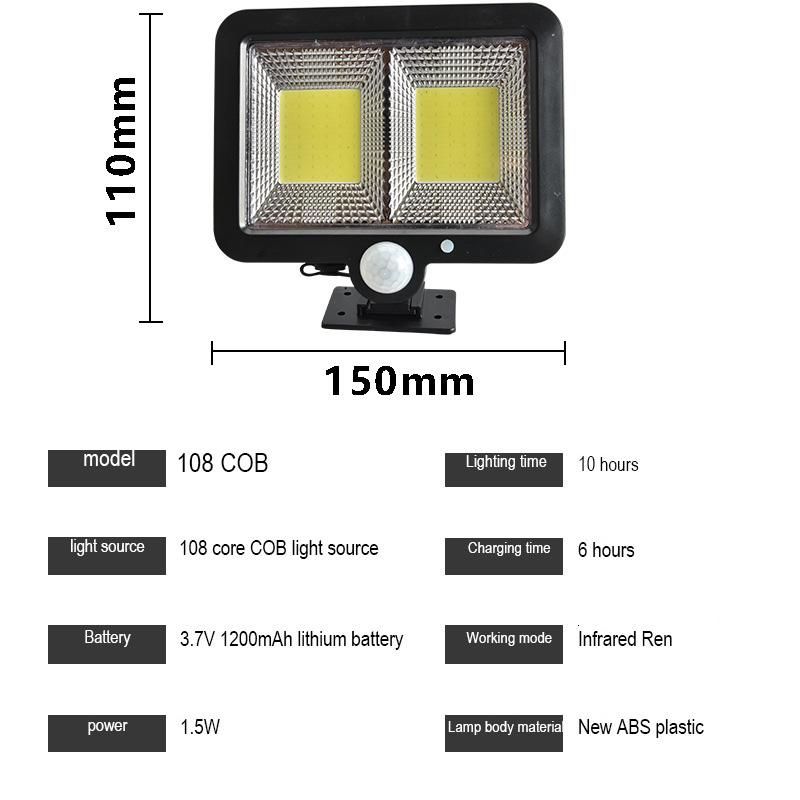 108Cob-wit licht