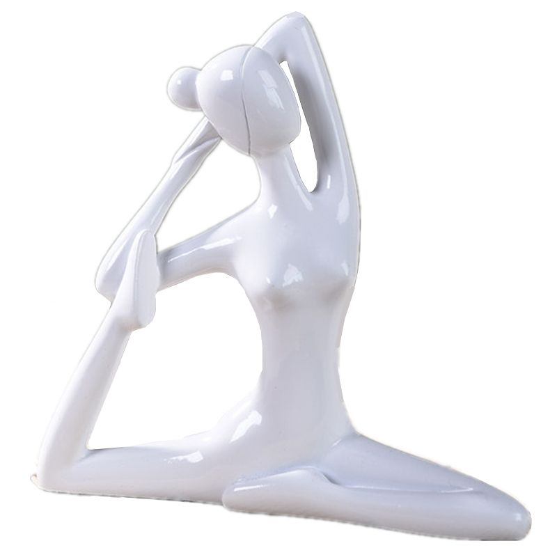 White Yoga Model-4-As Detail Shows