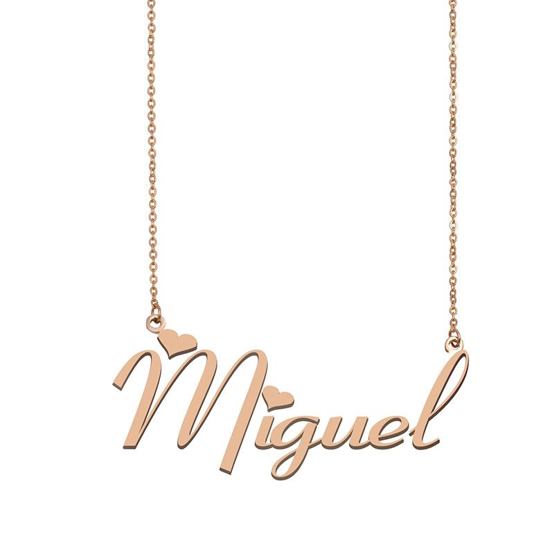 Necklace Custom Nameplate Pendant 