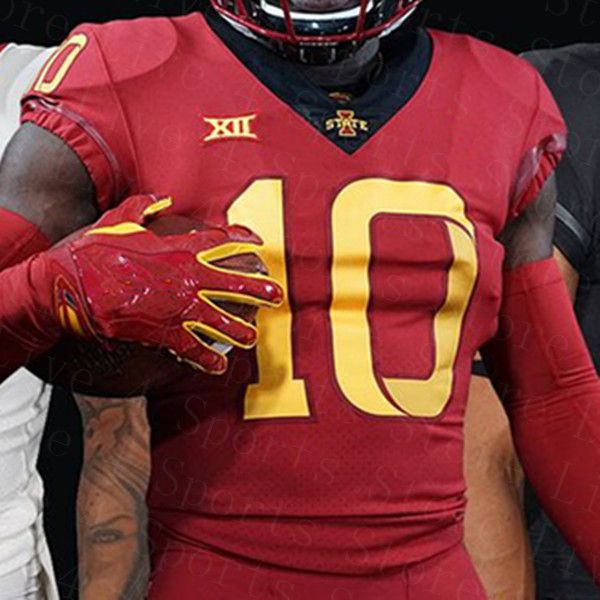 iowa state football jersey custom