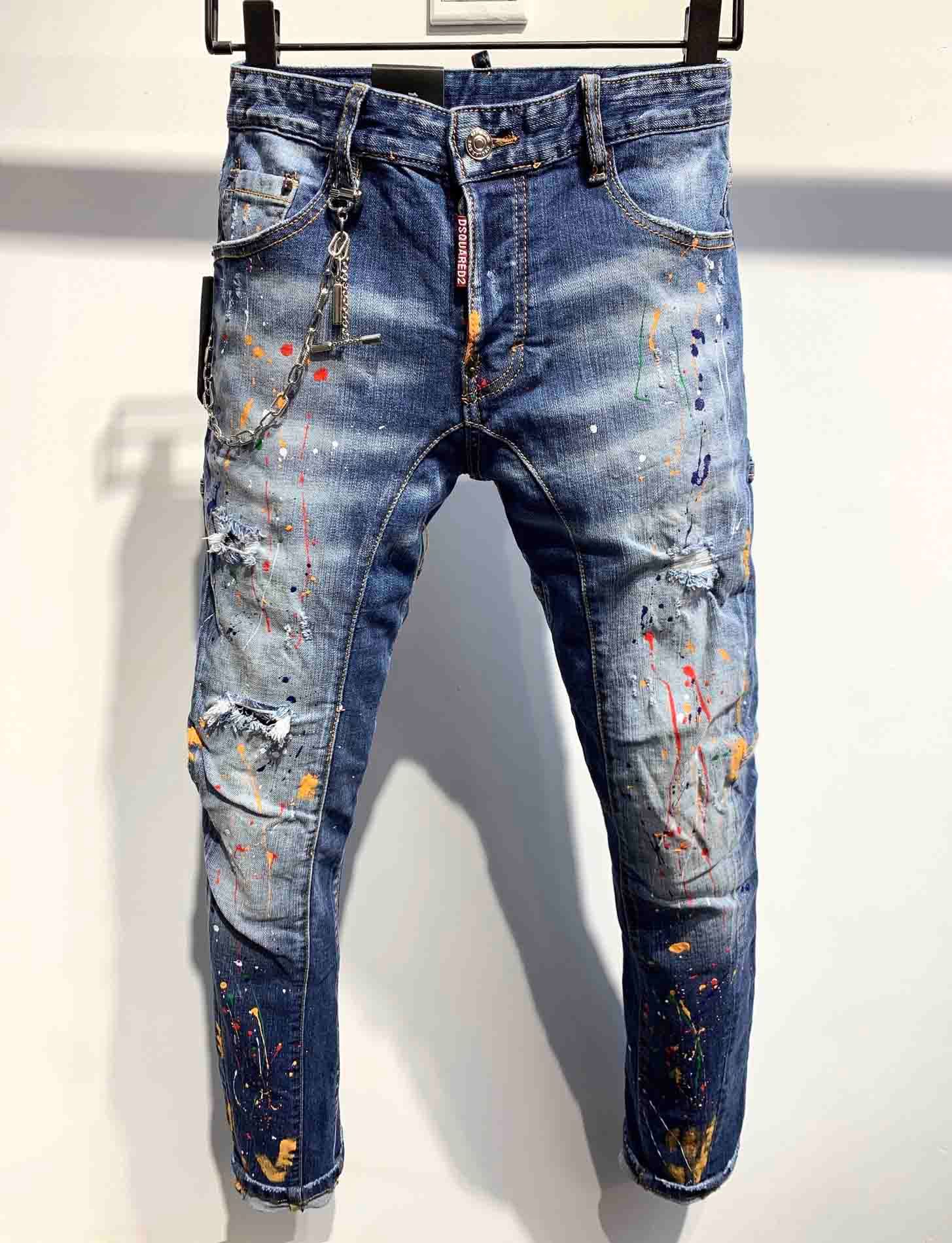 Acquistare Denim Dei Jeans Degli Uomini Di Modo Di Disegno Uomini Di Alta  Qualità Jeans Sottili Pantaloni Hip Ah Ah Jeans Uomo Locomotiva Economico |  Consegna Veloce E Qualità | It.Dhgate