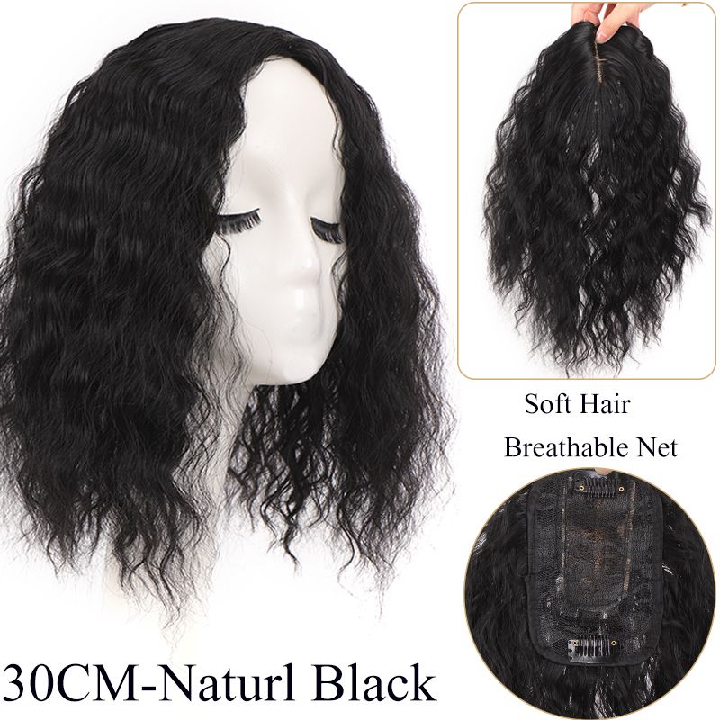 30 cm-naturlig svart