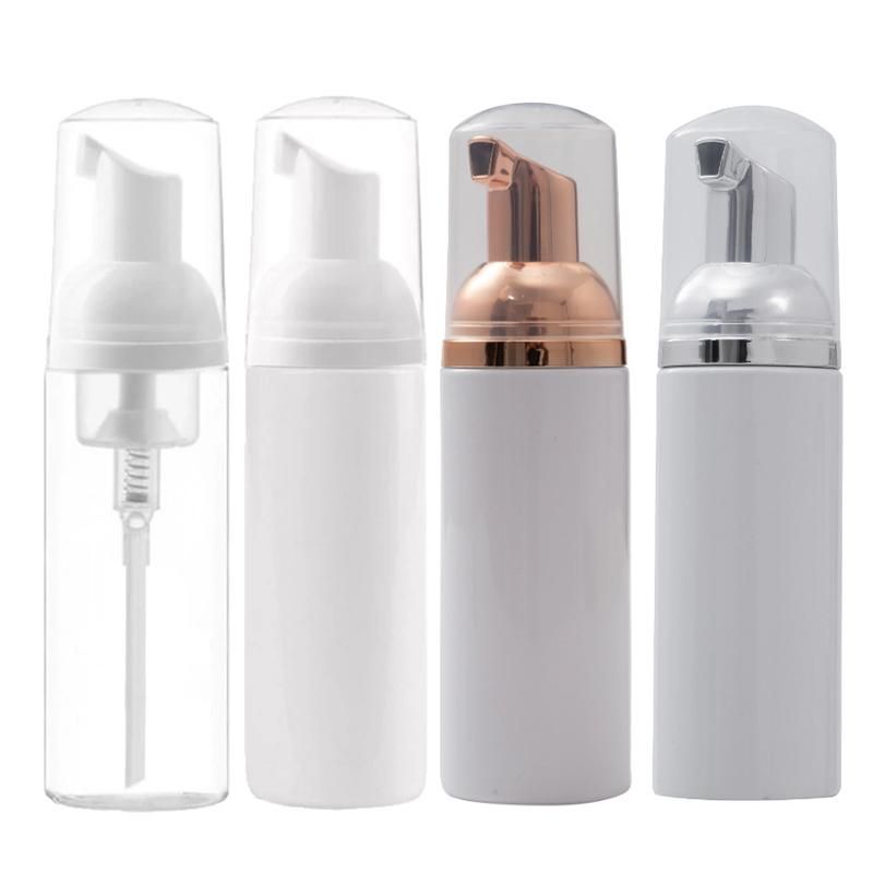 2021 60ml Travel Foamer Bottles Empty Plastic Foam Bottles With Gold
