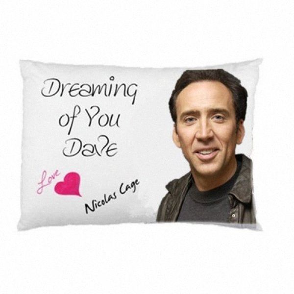 nicolas cage pillowcase