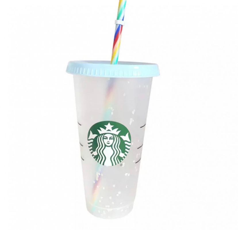 24oz/710ml confetti cup