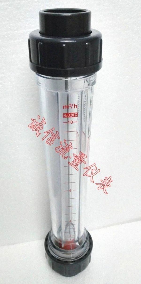 2020 Lzs 32 Plastic Tube Liquid Float Flowmeter 1 10 Cubic ...