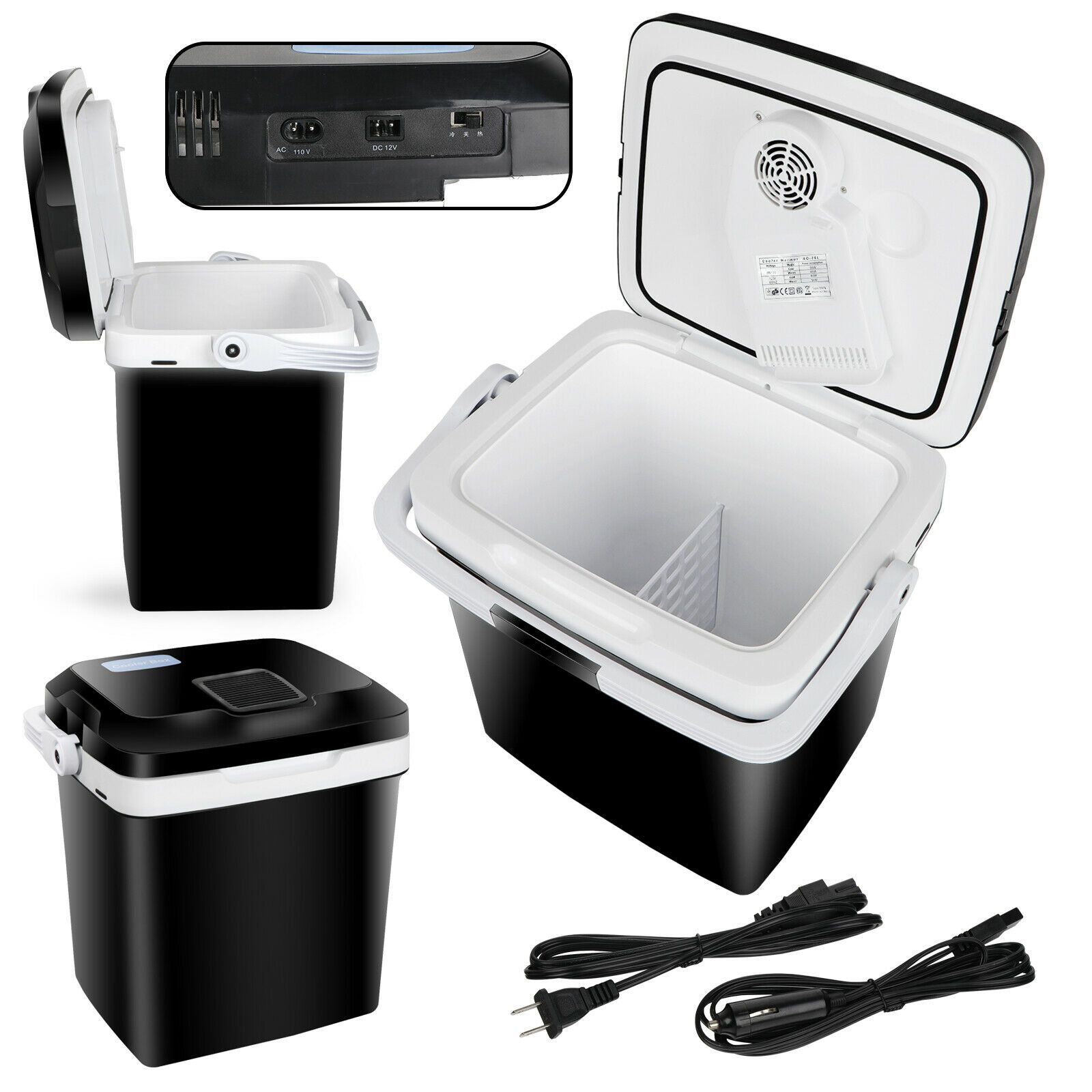 Low Noise Car Iceless Thermoelectric Cooler Electric Refrigerator Mini