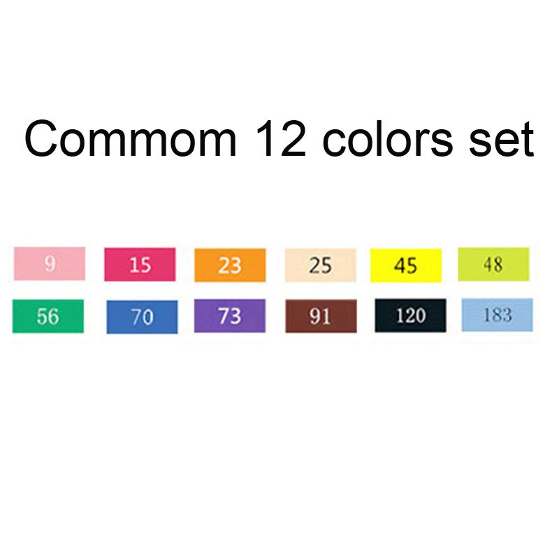 12 kolorów wspólnych
