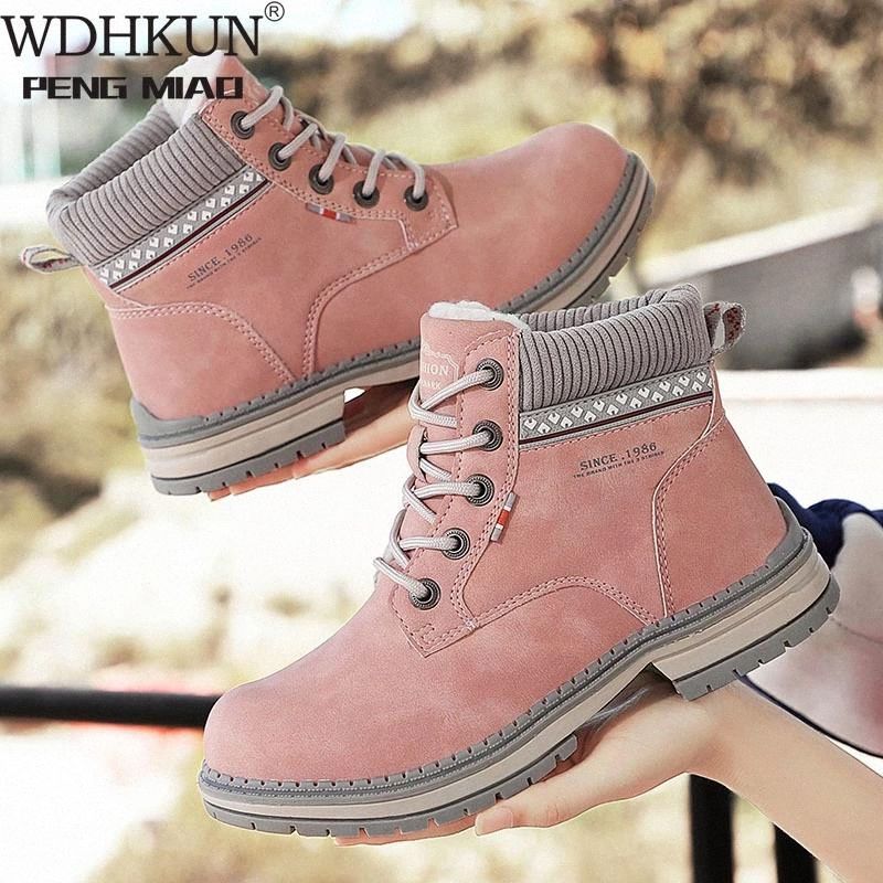 Acquistare 2021 Scarpe Invernali Donna Calda Stivali Da Neve Donne PU In  Pelle Da Donna Stivaletti Alla Caviglia Esterna Spessore Utensili Da Fondo  Rosa # WL1H Economico | Consegna Veloce E Qualità | It.Dhgate