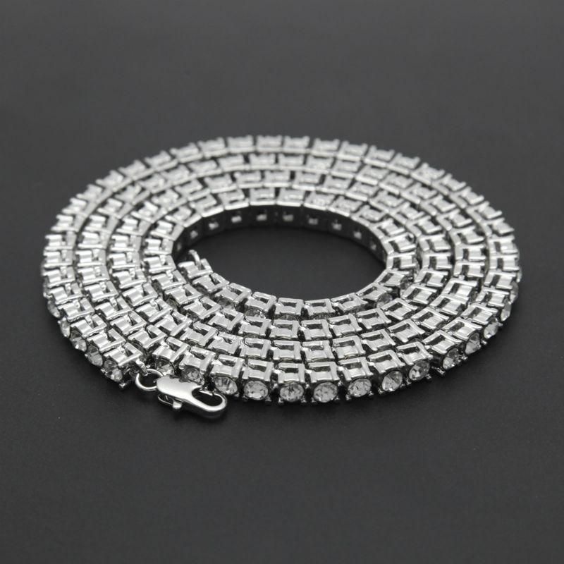 2021 Iced Out Diamond Chain Necklace Statement Necklace Chain 18 24 ...