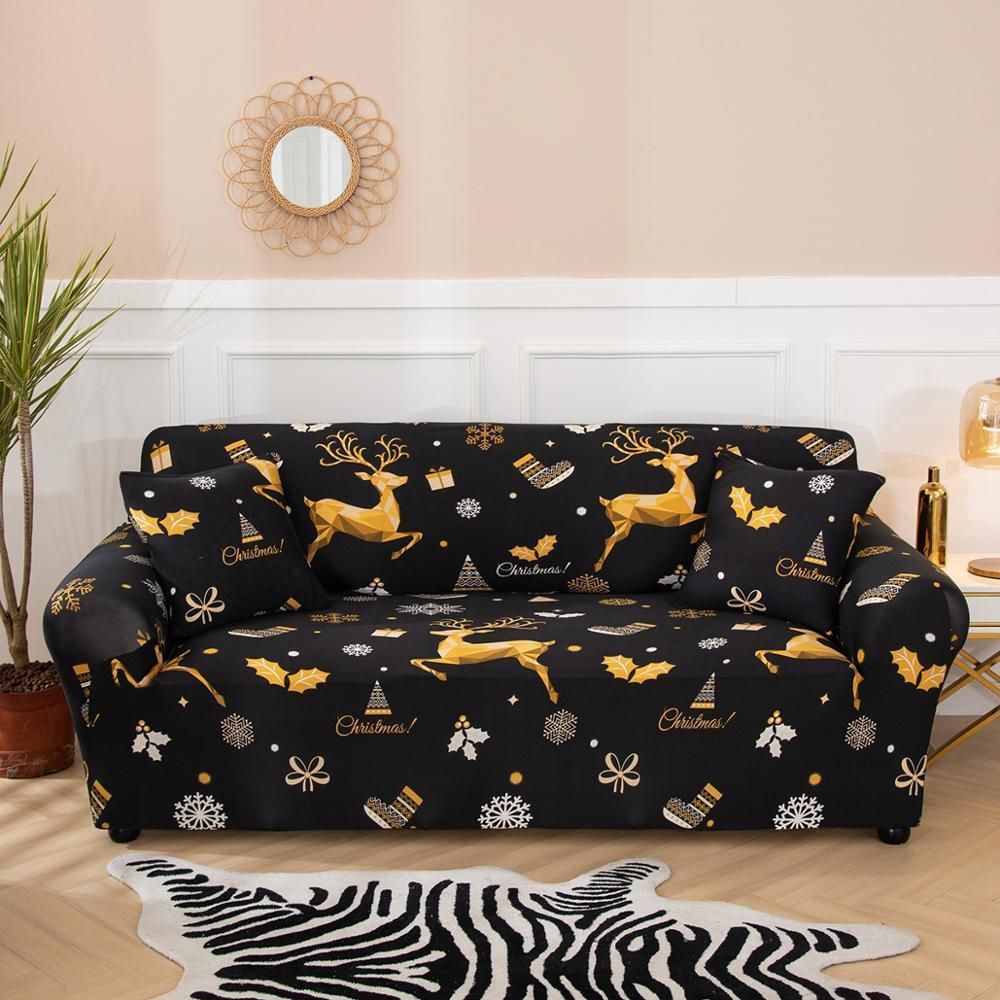 Xmas sofa covers cheap