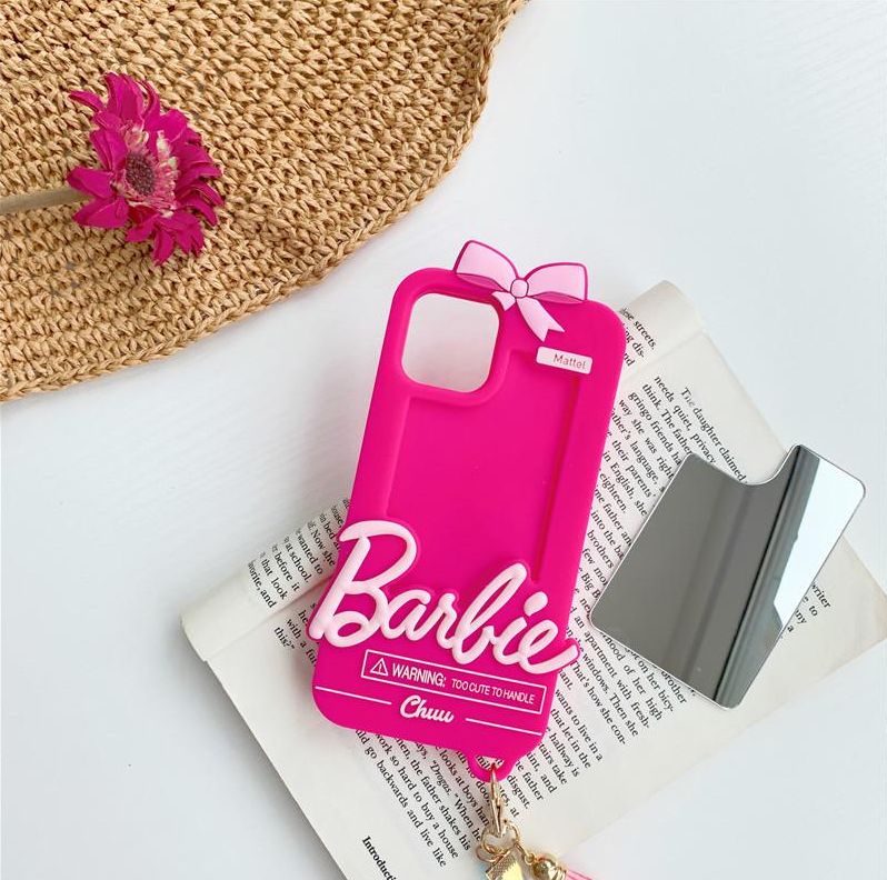 Melhor Bom Moda Carton Barbie Espelho Silicon Telefone Capas Para IPhone 11  Pro X XS Max XR 7 8 Plus Se Bonito Caixa Rosa Capa Para Presente A $15,23 |  DHgate.Com