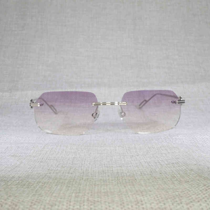 purple silver frame