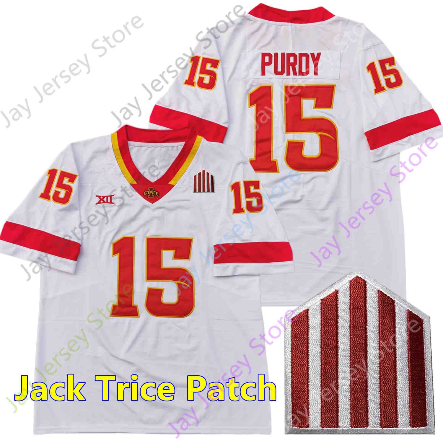 Patch White Jack Trice