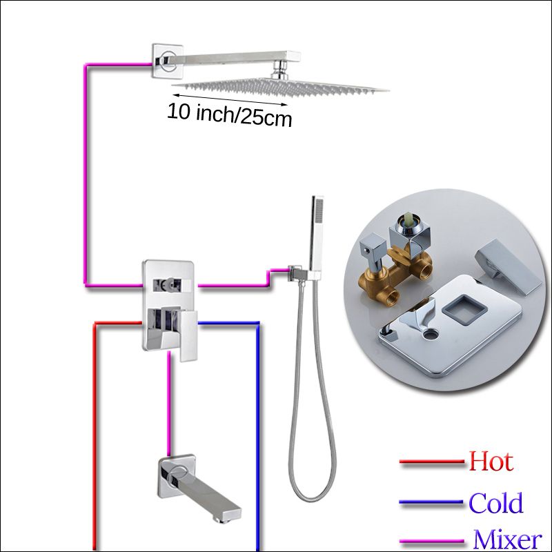 10 inch 3 ways A