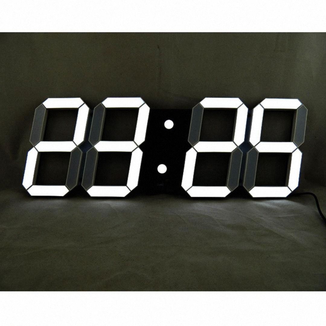 Настенные led часы 3d-jh3103