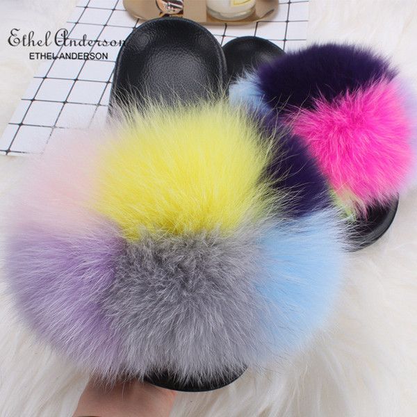 Multi-Color Fox Fur