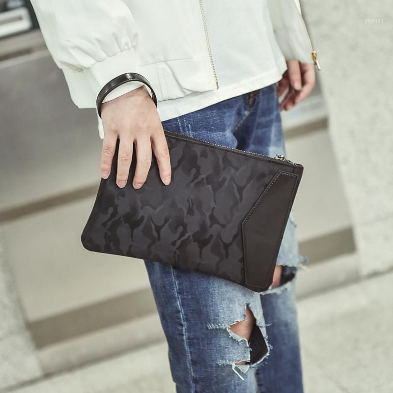 Compre Moda Negro Long PU Cuero Hombre Embrague Bolso De Mano Bolso De  Negocios Bolso De Pulsera Monedero Grande Capacidad Carteras1 Totes A 19,73  € Del Gavingg | Es.Dhgate.Com