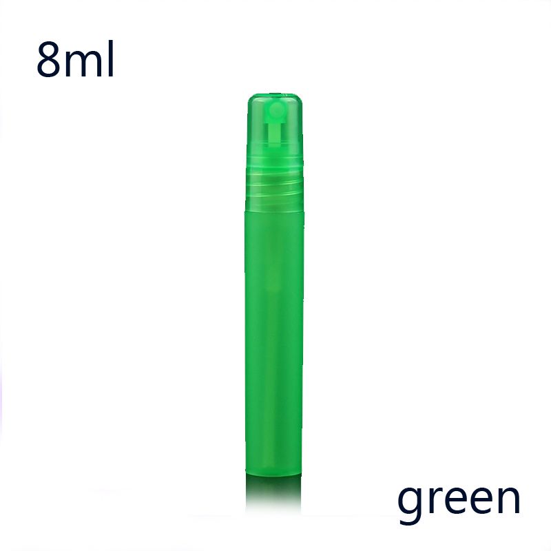 8 ml groene matte fles