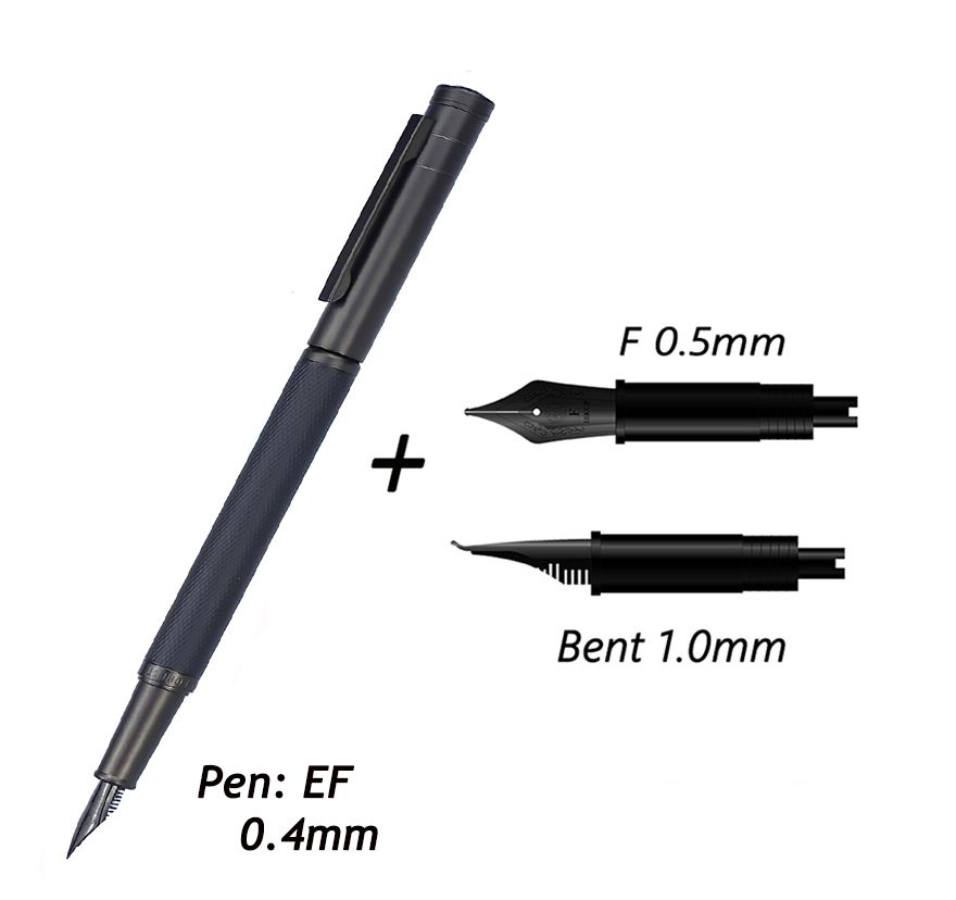 EF Pen X F - Bent Pennino