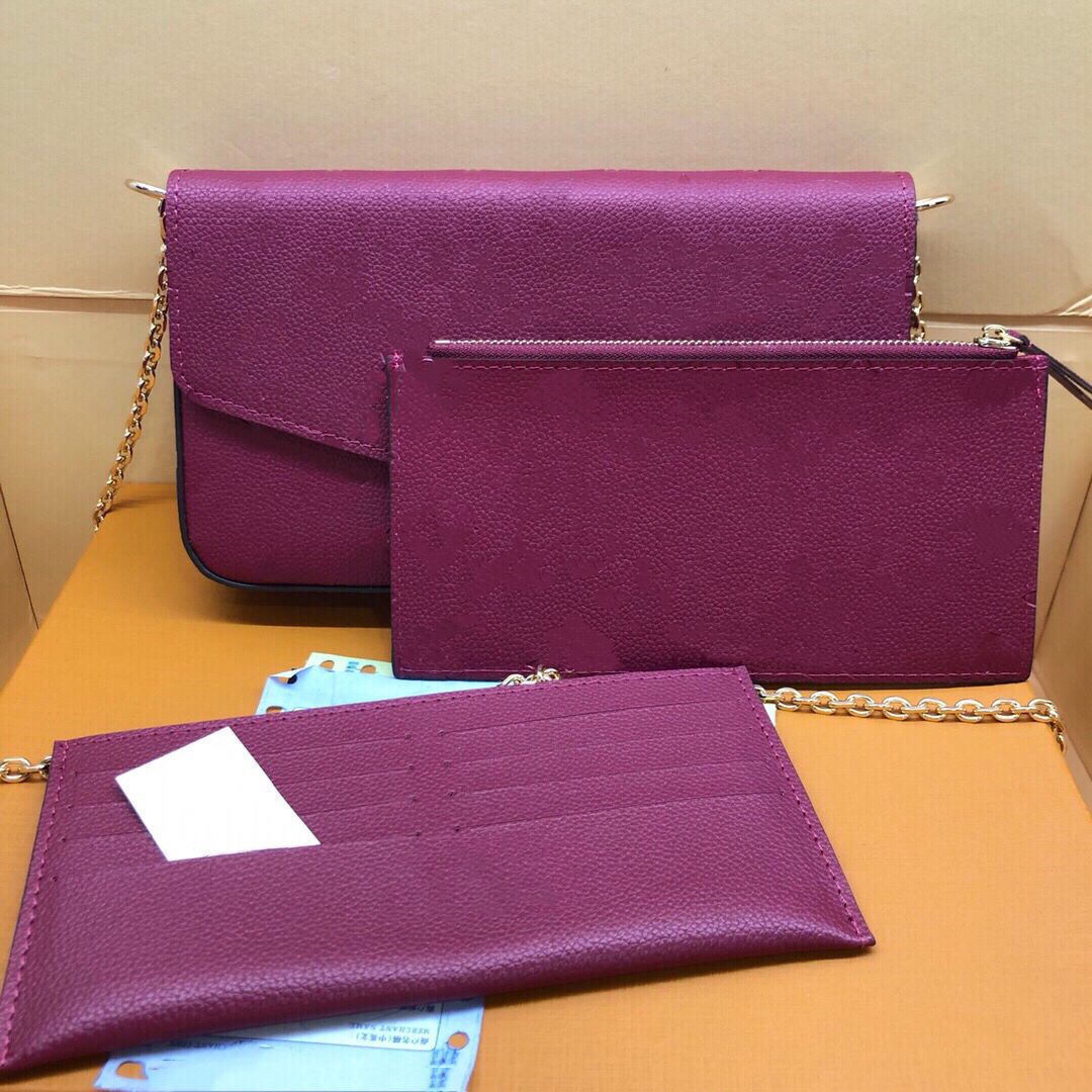 17Impinted Leather Plum