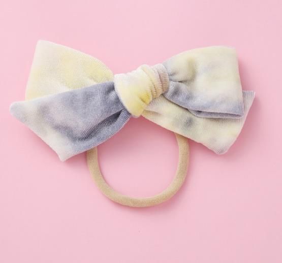 #5 tie dye baby headband