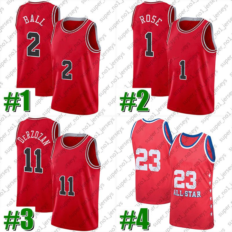 Wholesale Custom 23 Michael DeMar Zach DeRozan LaVine Jersey Basketball