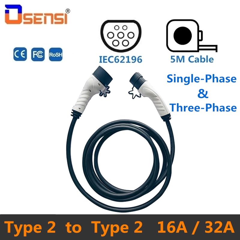 2021 Osensi 16a 32a Ev Charger Cable Type 2 To Charging For Electric Vehicle Iec 62196 Evse Kit Single Phase Three From Xianru 435 3 Dhgate Com