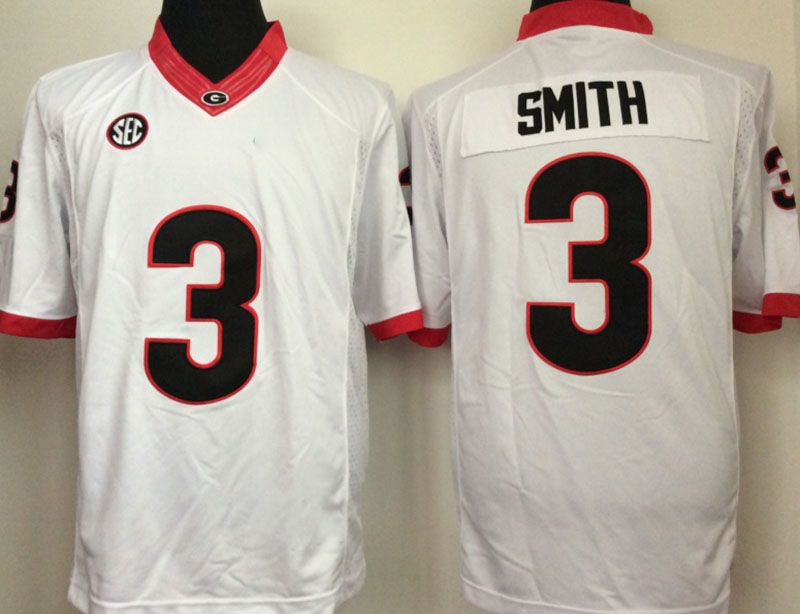 3 Roquan Smith White Jersey