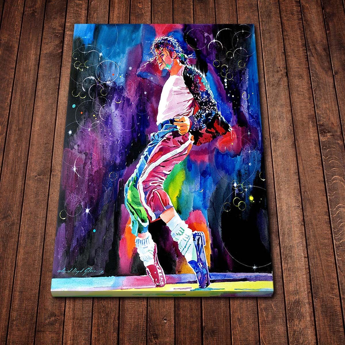 Michael Jackson Framed 5 Piece Canvas Wall Art Painting Wallpaper Poster Picture Home Décor